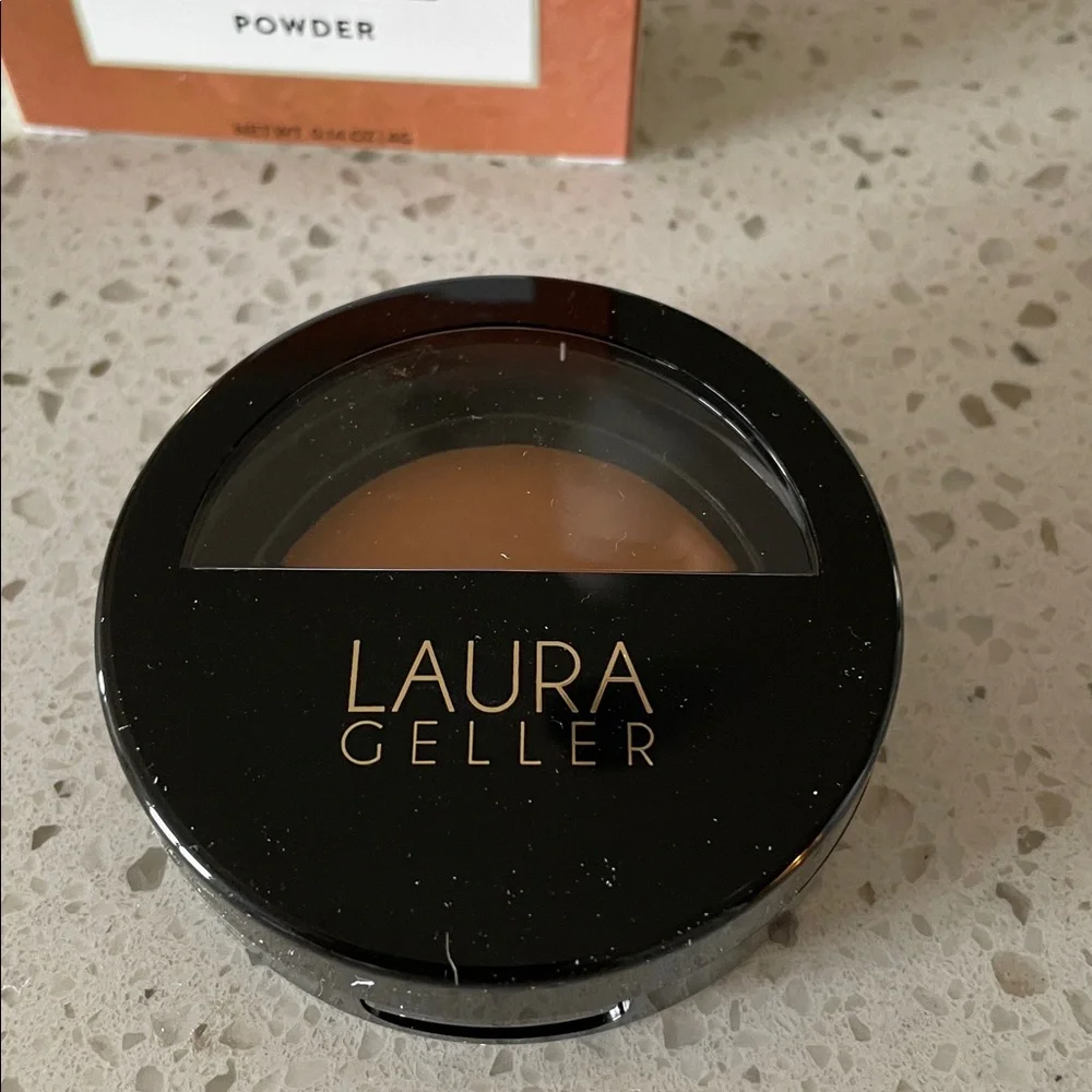 Laura Geller Baked Blurring & Setting Powder Tan/Deep 0.14 oz NEW IN BOX‎